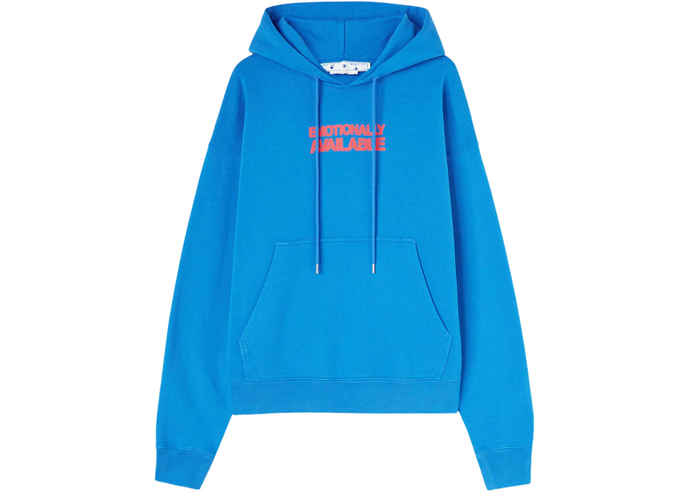 OFF-WHITE Emotion Arrow Skate Hoodie Blue