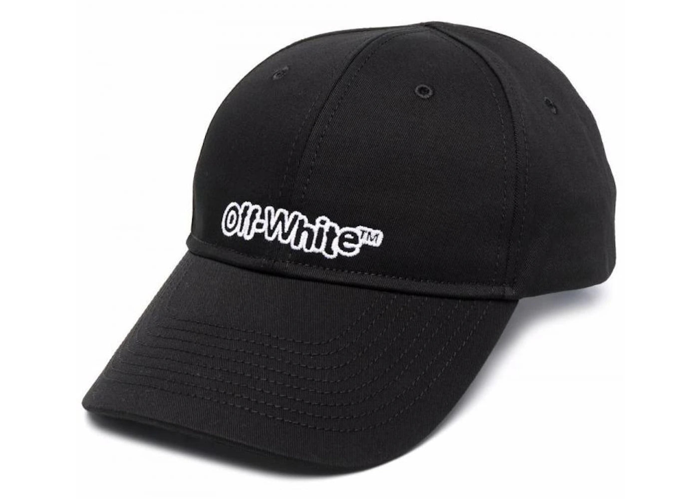 Off-White FF Blur Baseball Cap Black