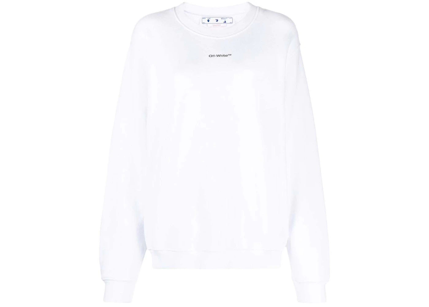 OFF-WHITE Flock Chine Flower Arrow Crew White/Multi