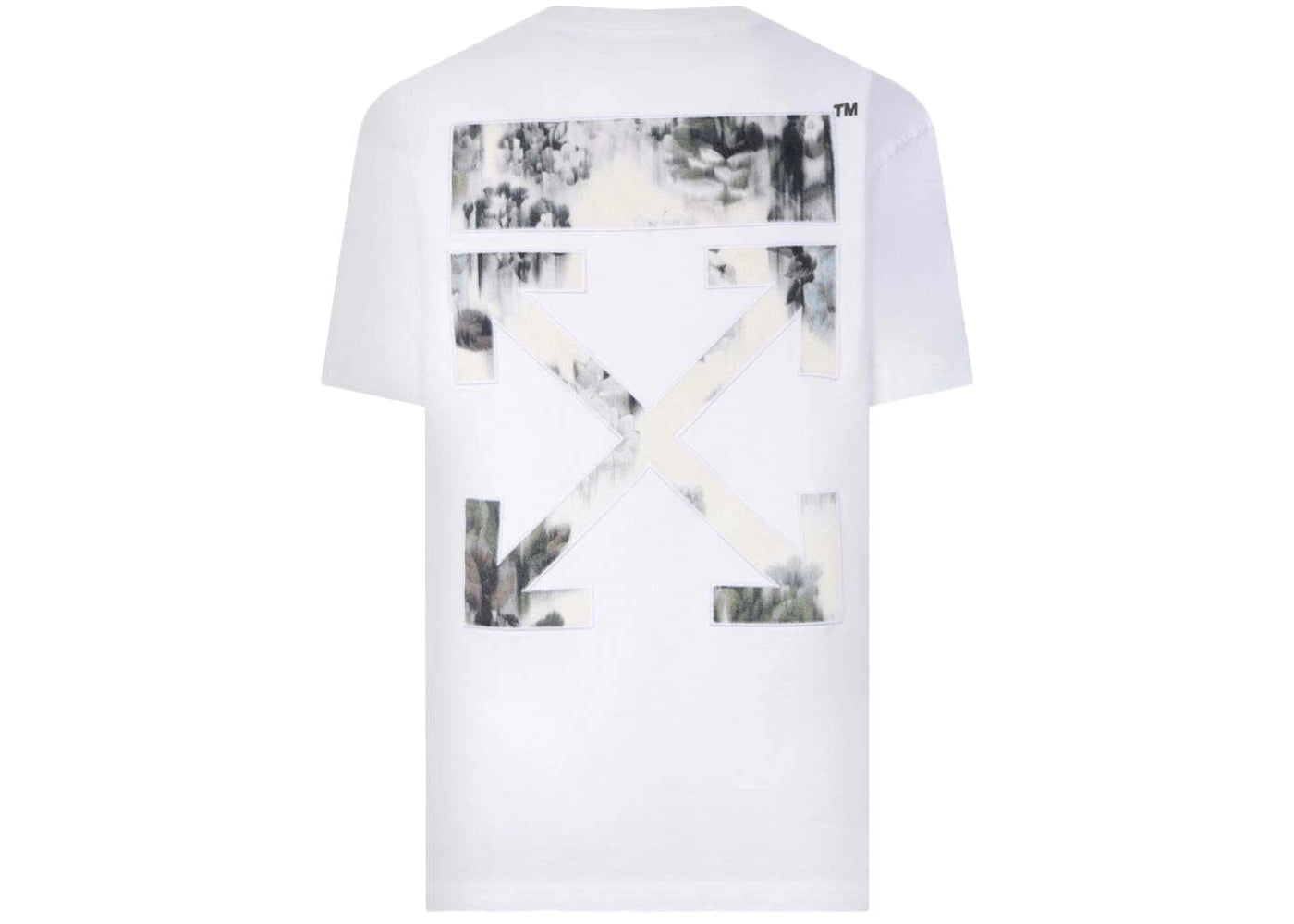 OFF-WHITE Flock Chine Flower Arrow Tee White/Multi