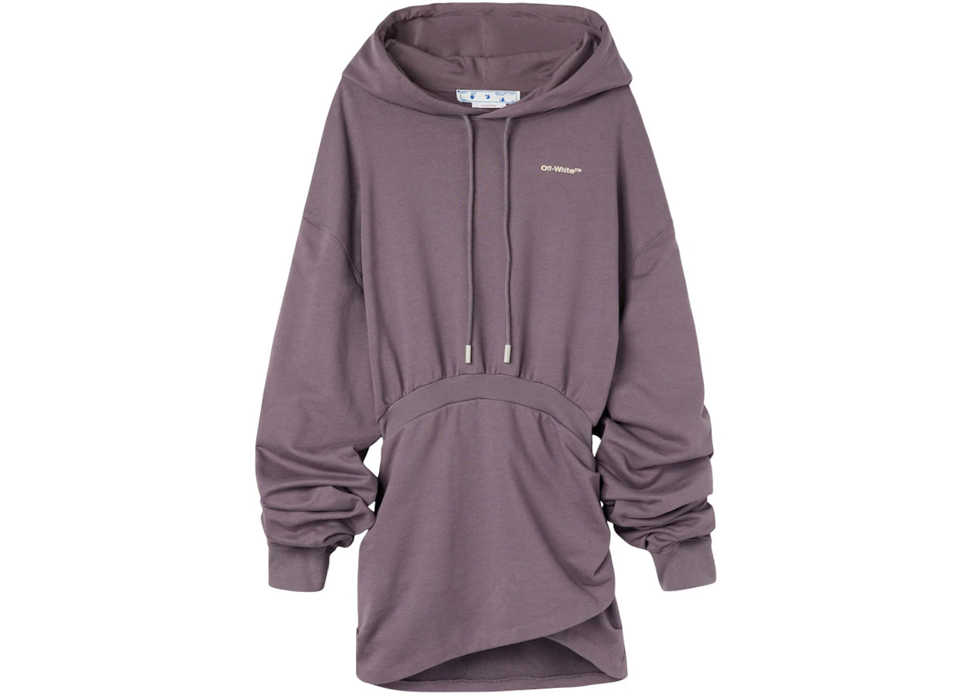 OFF-WHITE For All Hoodie Sweatdress Violet