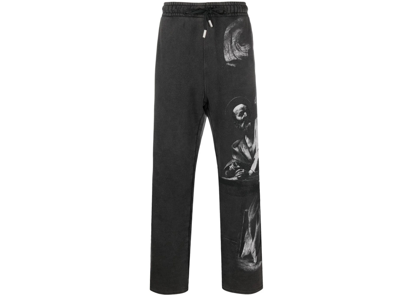 OFF-WHITE Graphic-Print Track Pants Black