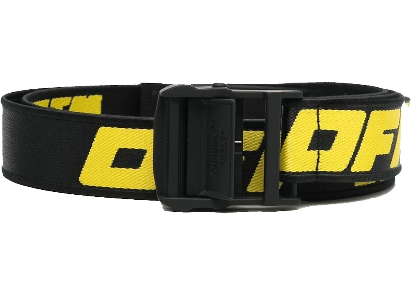 OFF-WHITE H35 Tape Industrial Belt Black/Yellow