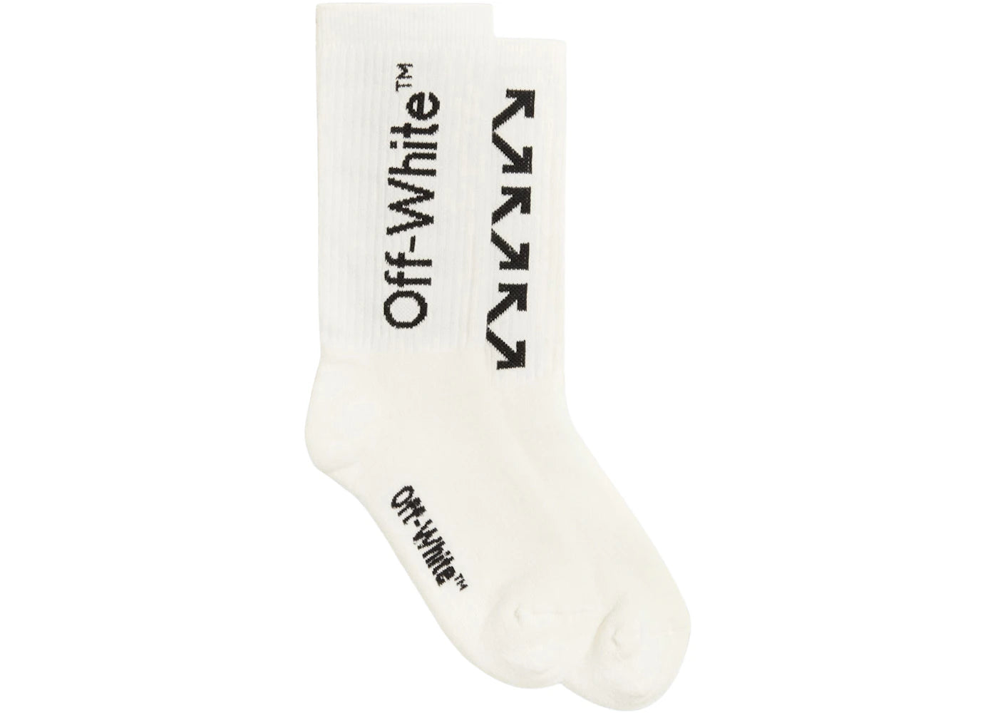 OFF-WHITE Kids Arrows Socks Whiite/Black