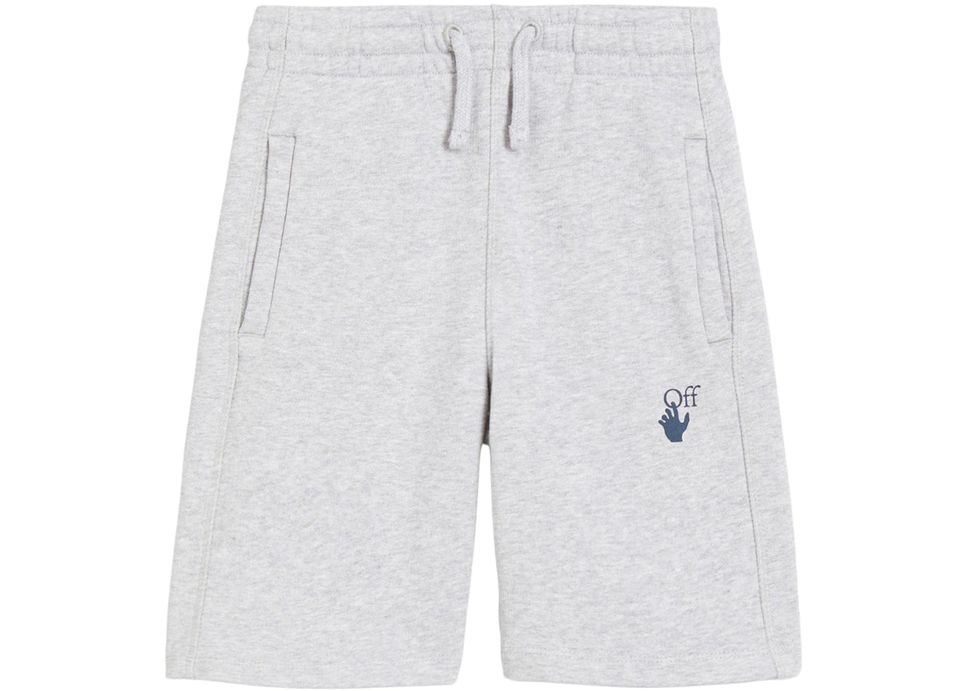 OFF-WHITE Kids Marker Shorts Grey/Blue