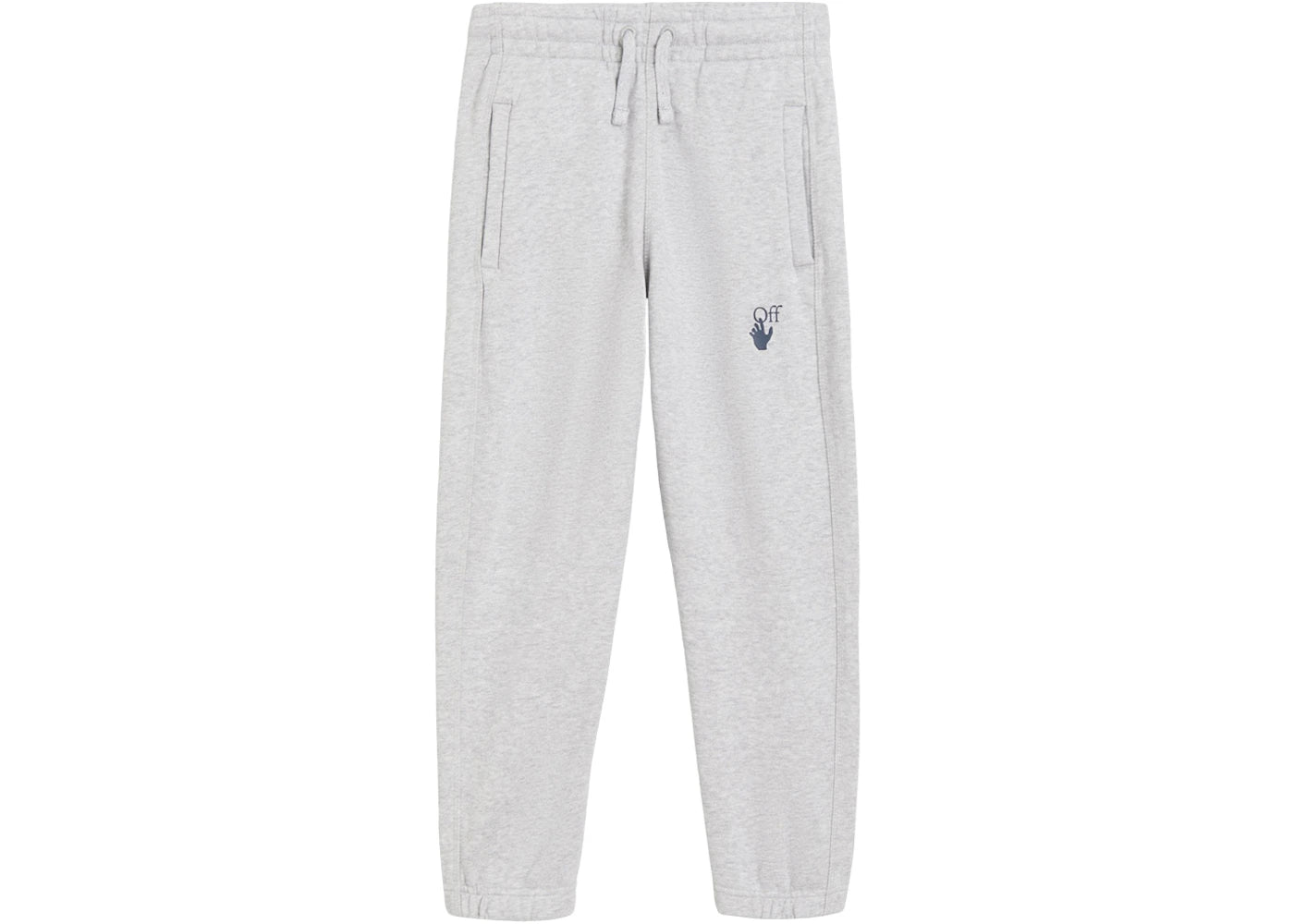 OFF-WHITE Kids Marker Sweatpants Grey/Blue