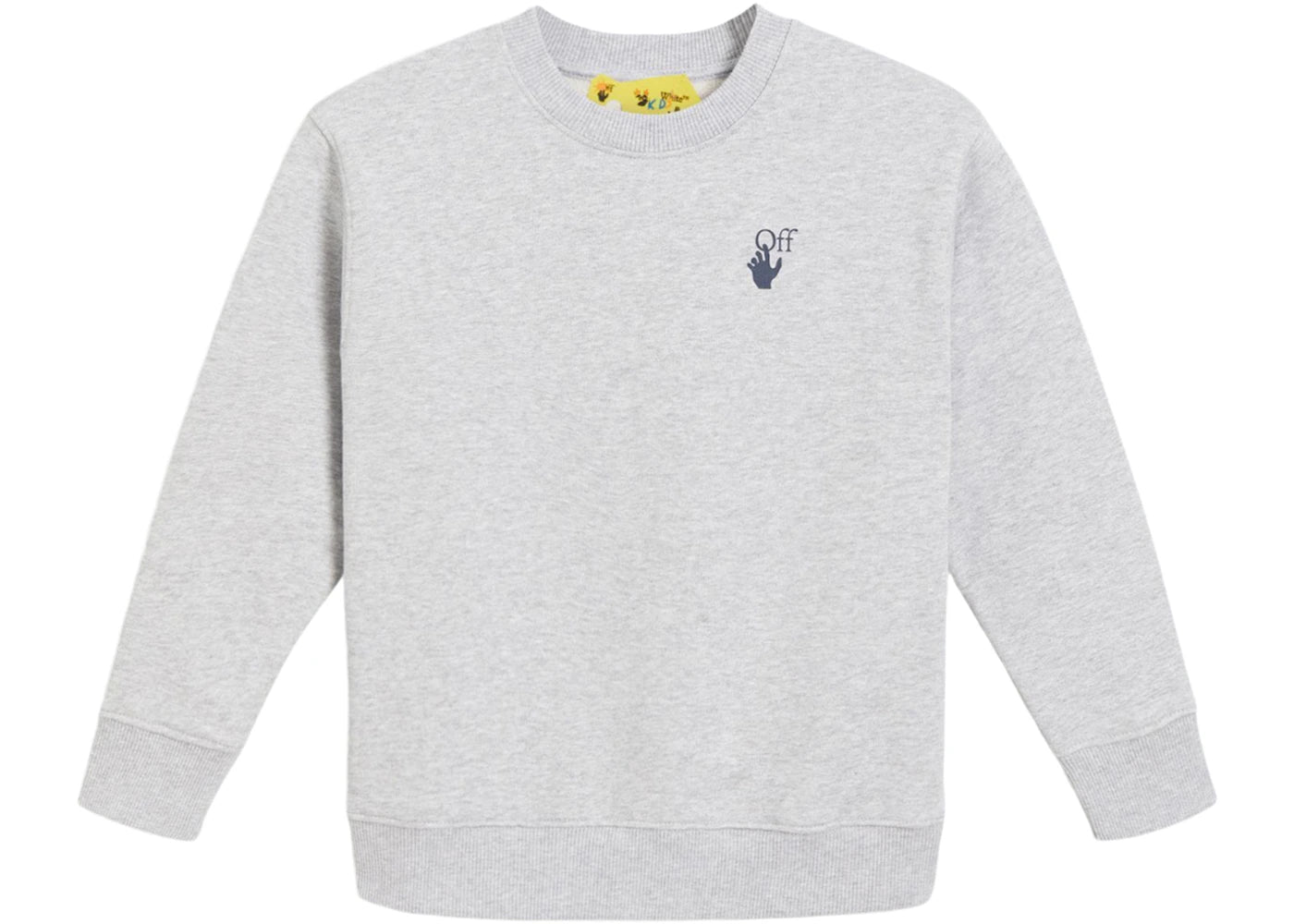 OFF-WHITE Kids Marker Sweatshirt Grey/Blue