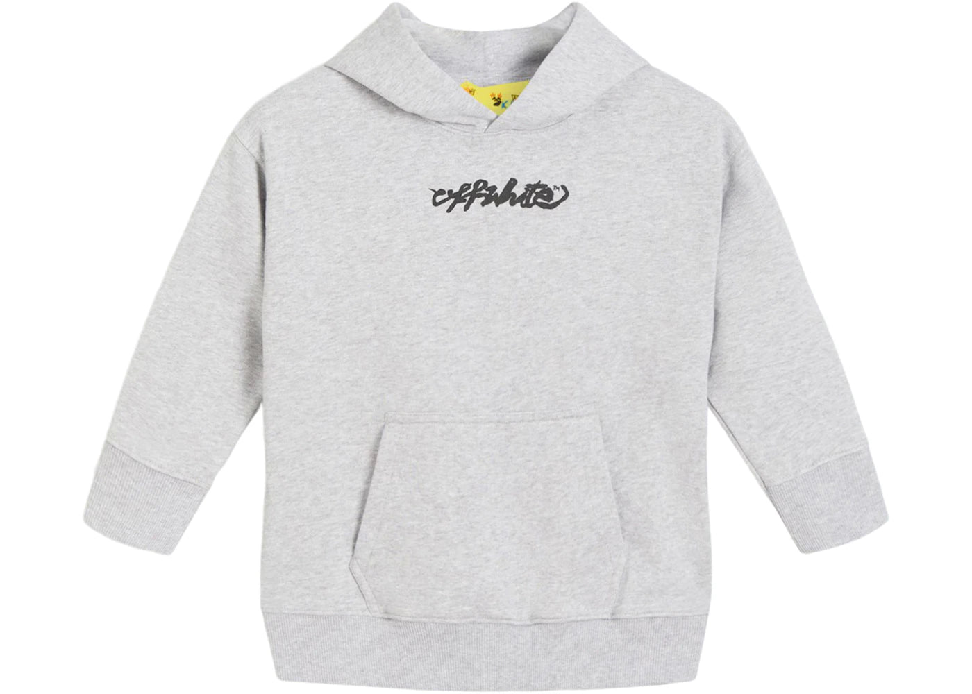 OFF-WHITE Kids Peace Hoodie Grey/Black