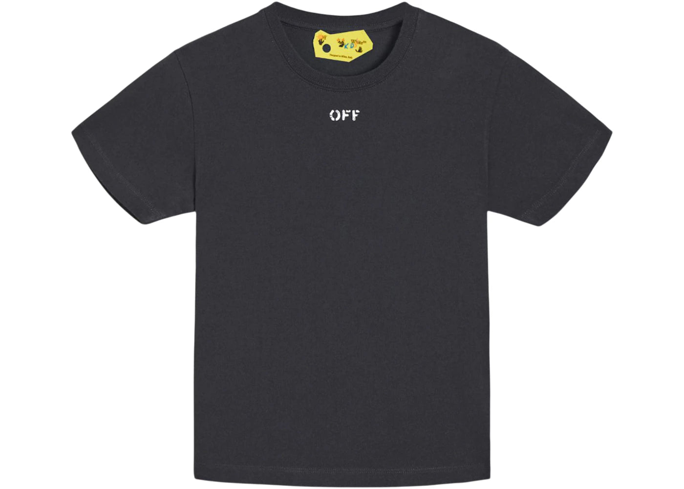 OFF-WHITE Kids Stamp S/S T-shirt Black