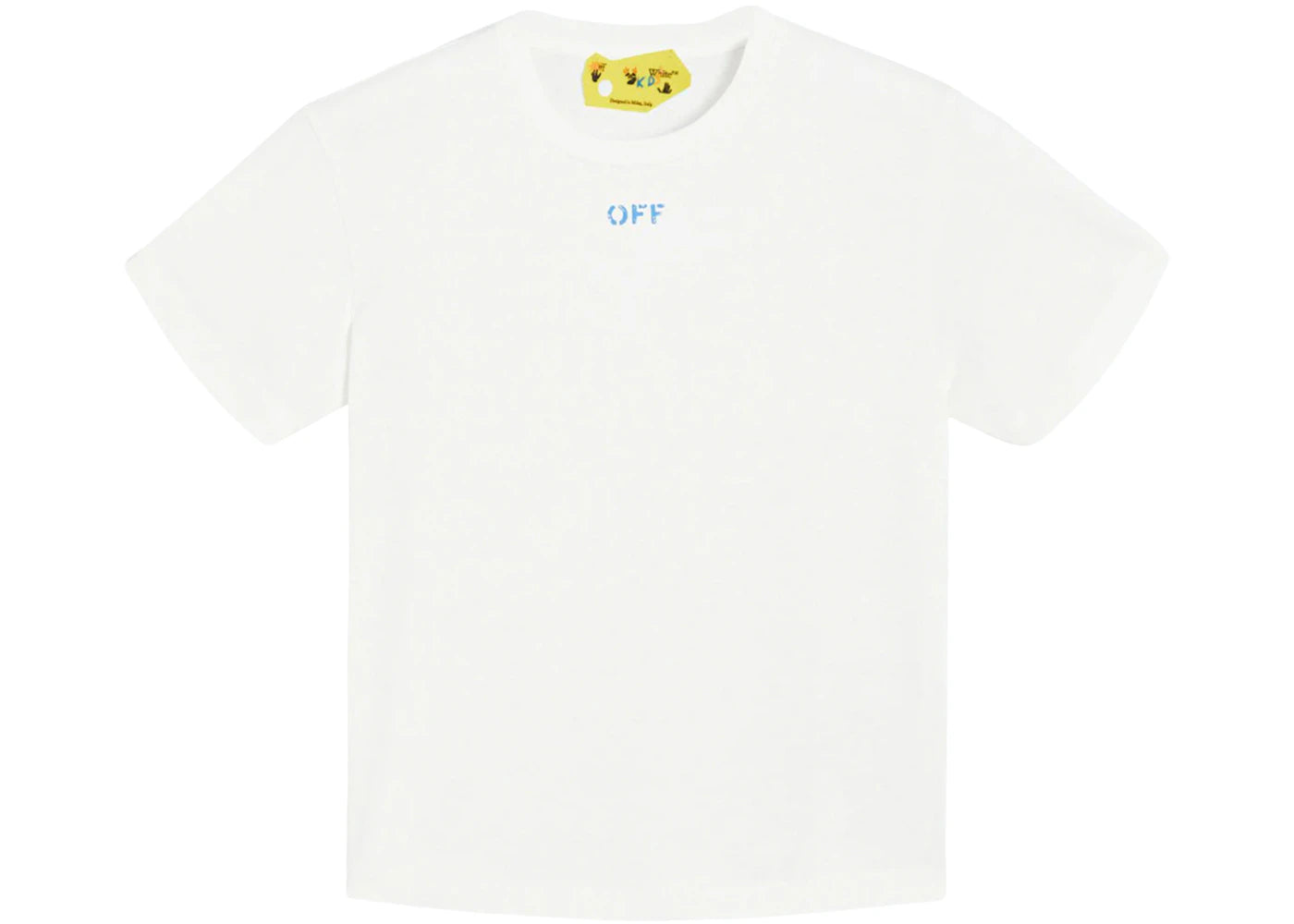 OFF-WHITE Kids Stamp S/S T-shirt White