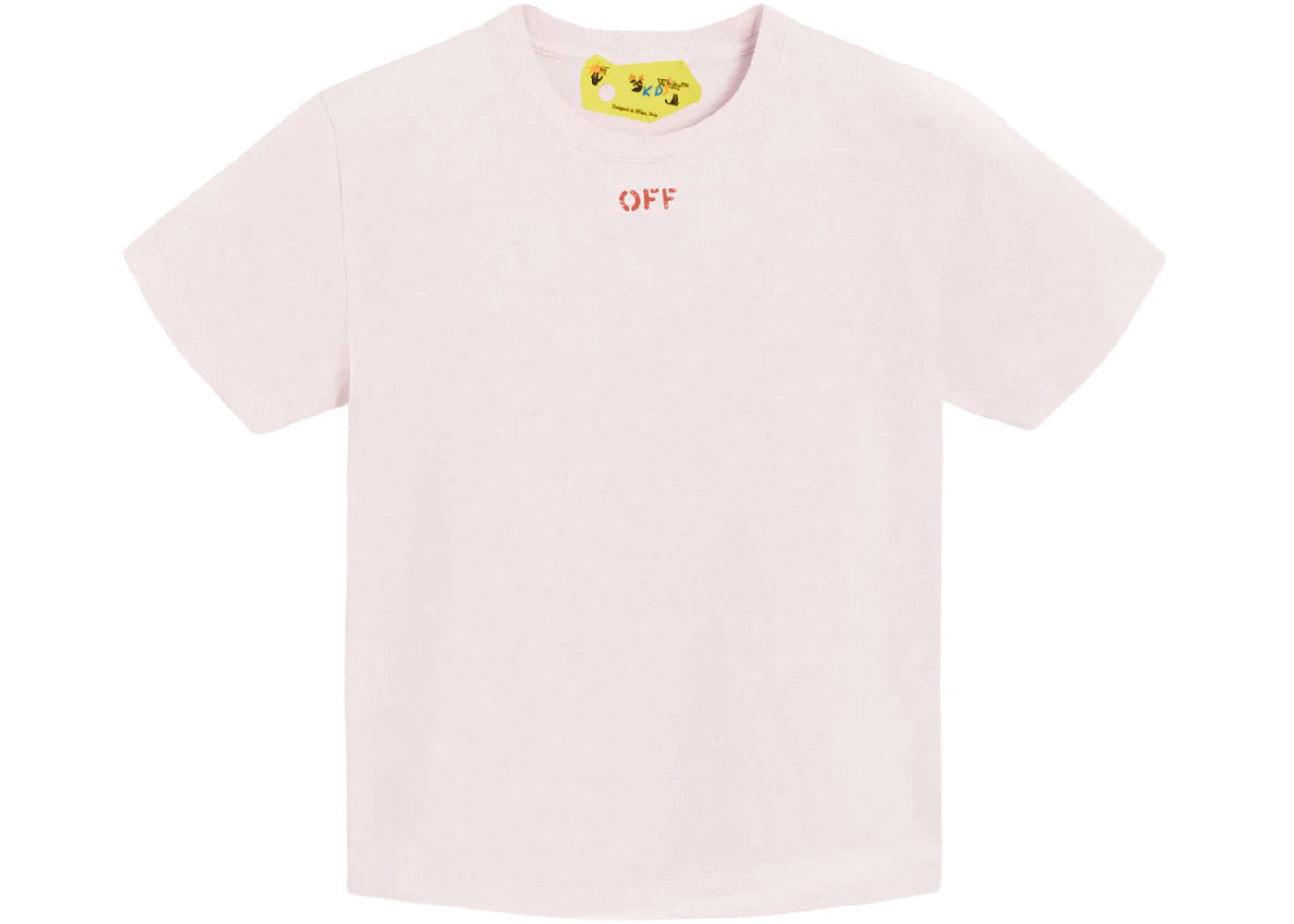 OFF-WHITE Kiids Stamp S/S T-shirt Pink/Red