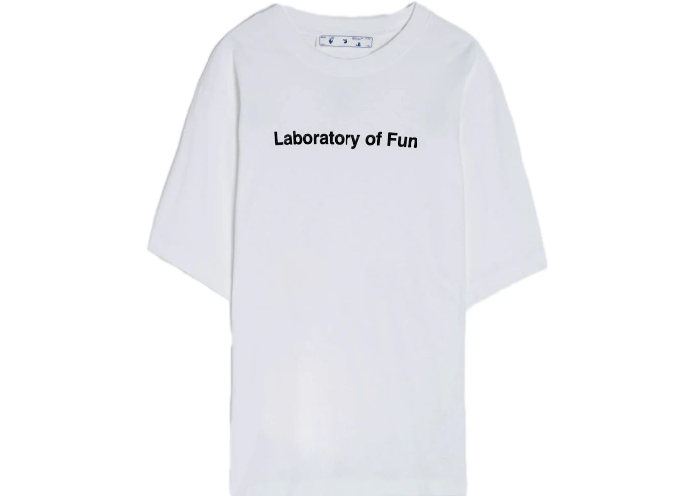 OFF-WHITE Laboratory Of Fun S/S T-shirt White/Black