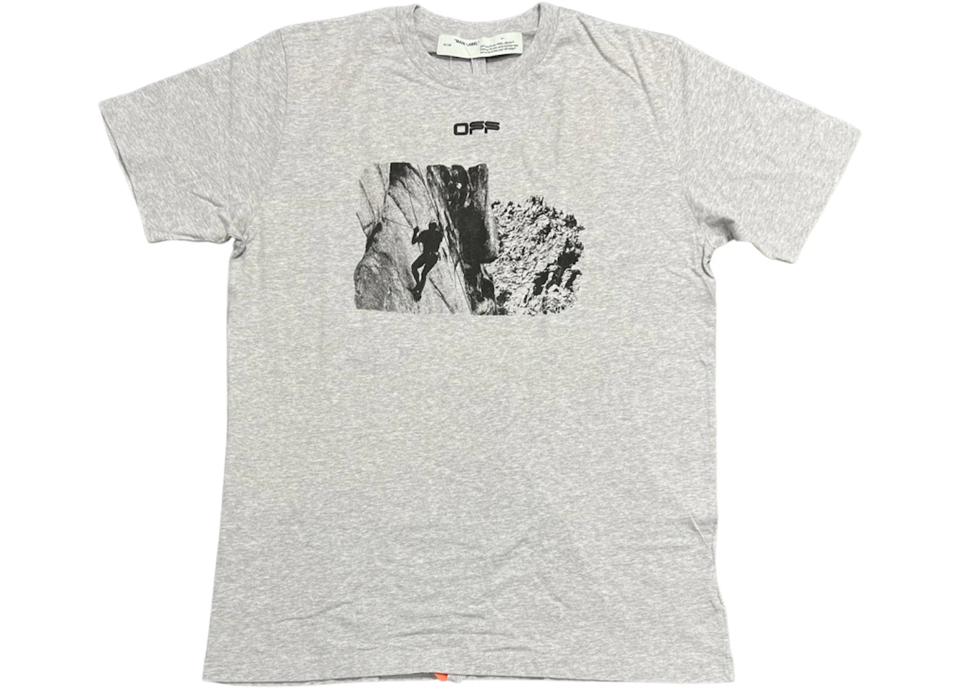 OFF-WHITE Landscape Climb T-shirt Grey