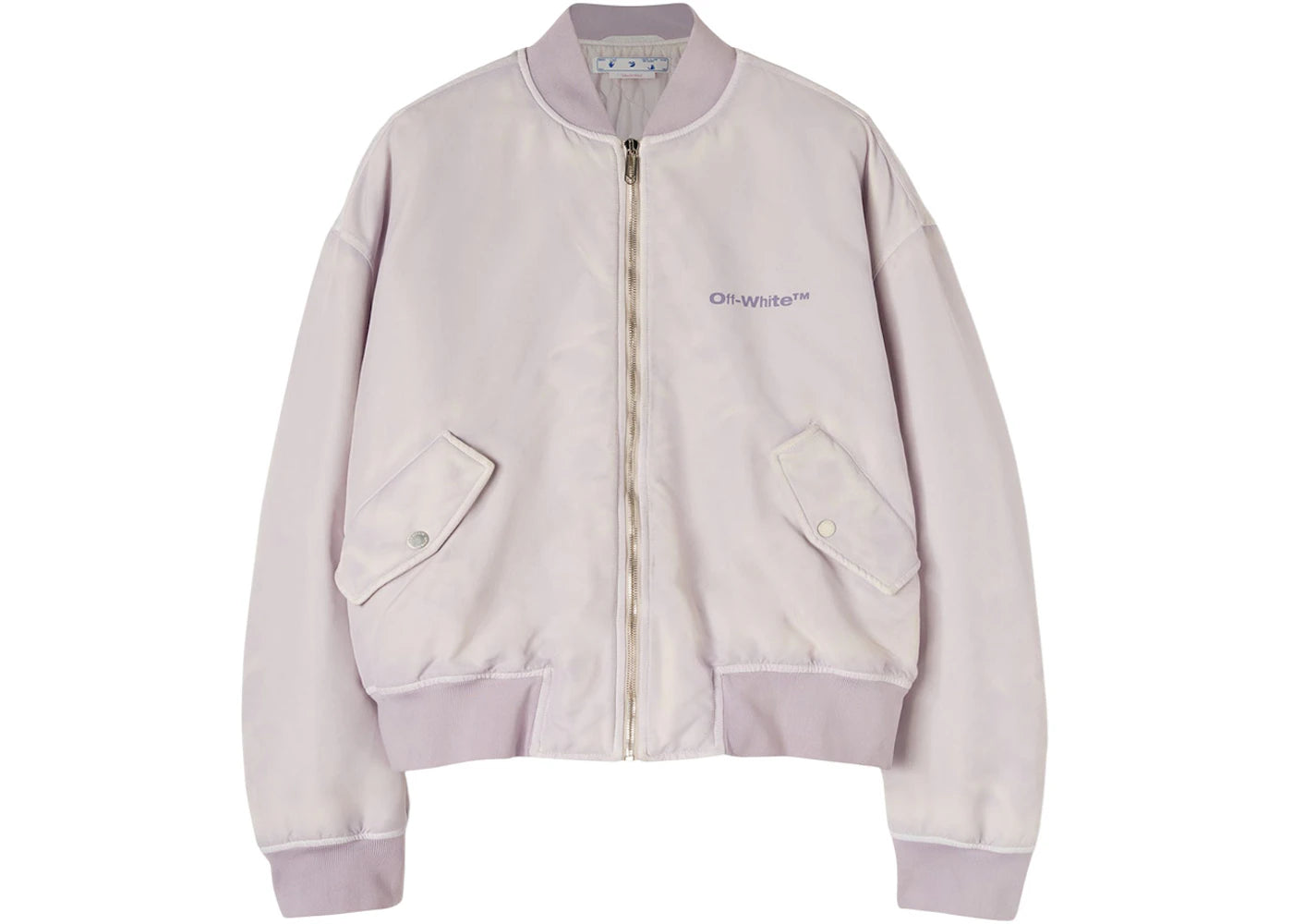 OFF-WHITE Laundry Nylon Over Bomber Violet