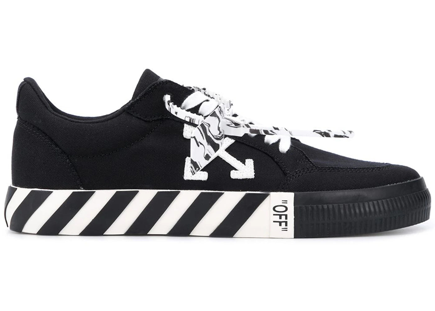 Off-White Logo Patch Low Top Black