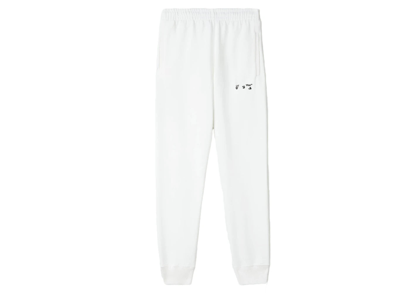 OFF-WHITE Logo Sweatpants White/Black