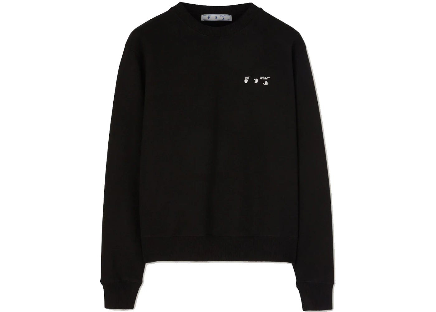 OFF-WHITE Logo Sweatshirt Black/White