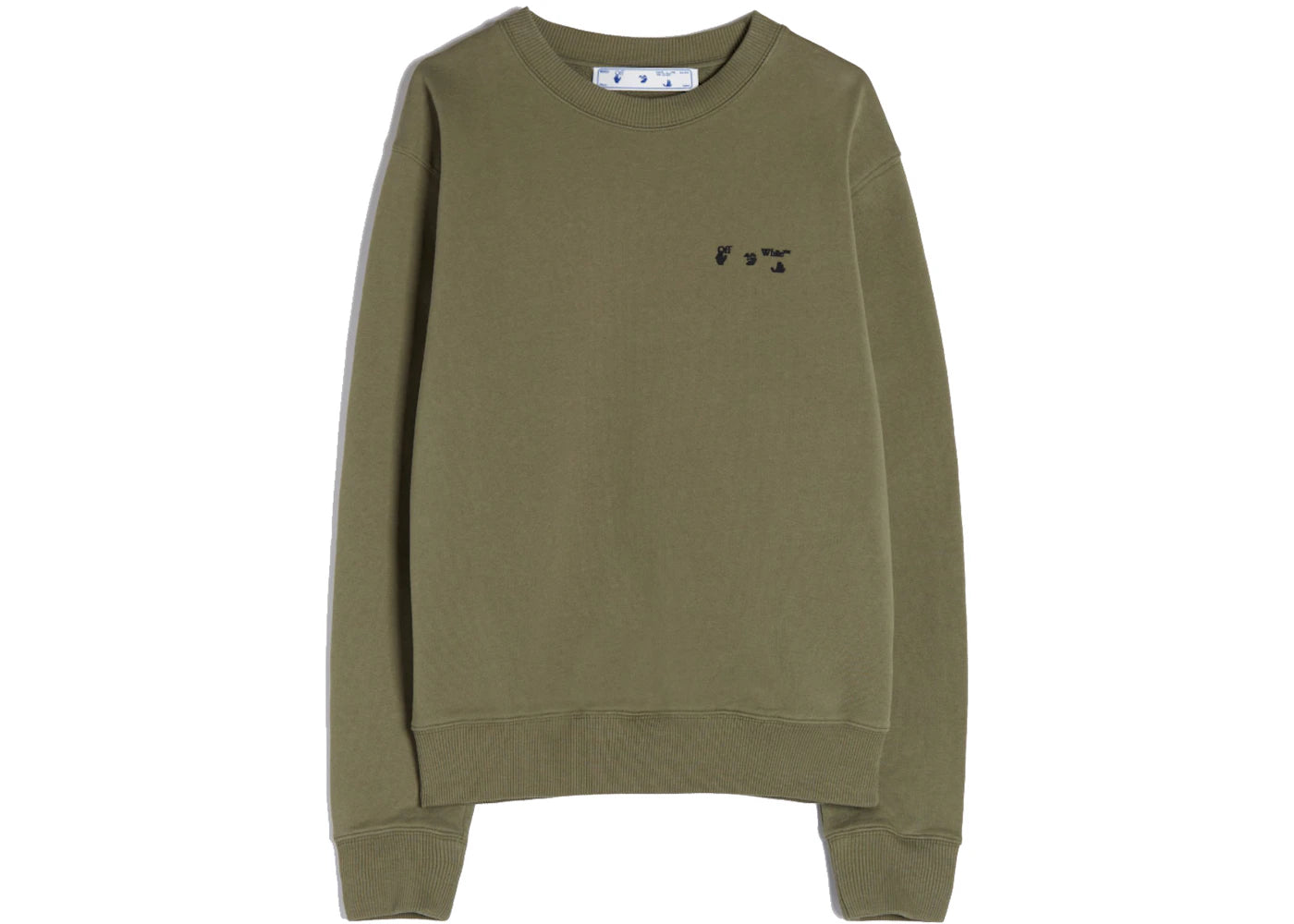 OFF-WHITE Logo Sweatshirt Green