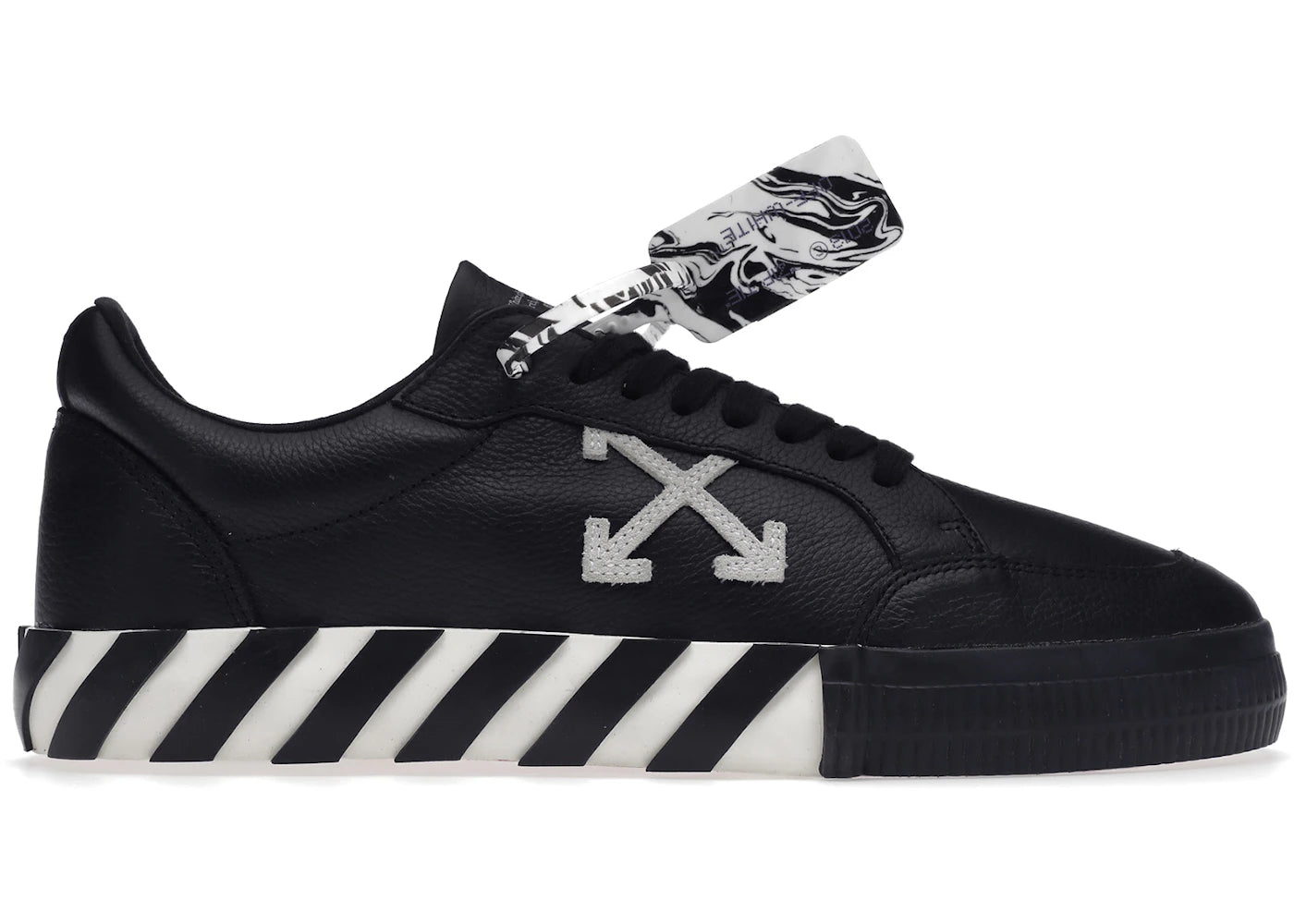 Off-White Low Vulc Black White