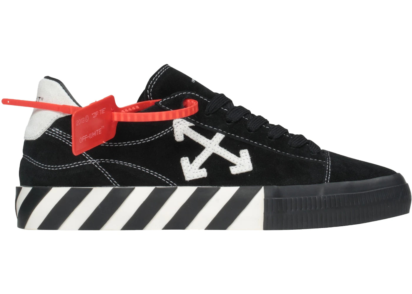 Off-White Low Vulc Black White (Women's)