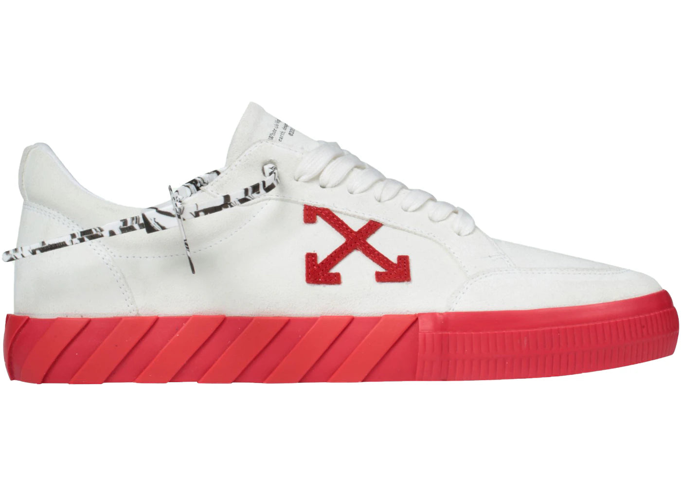 Off-White Low Vulc White Red AW20