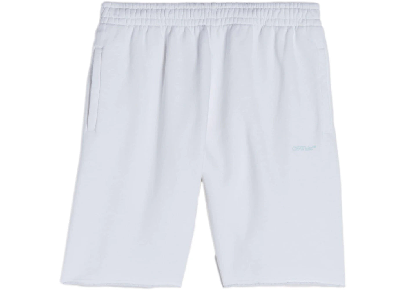 OFF-WHITE Marker Sweatshorts White/Blue