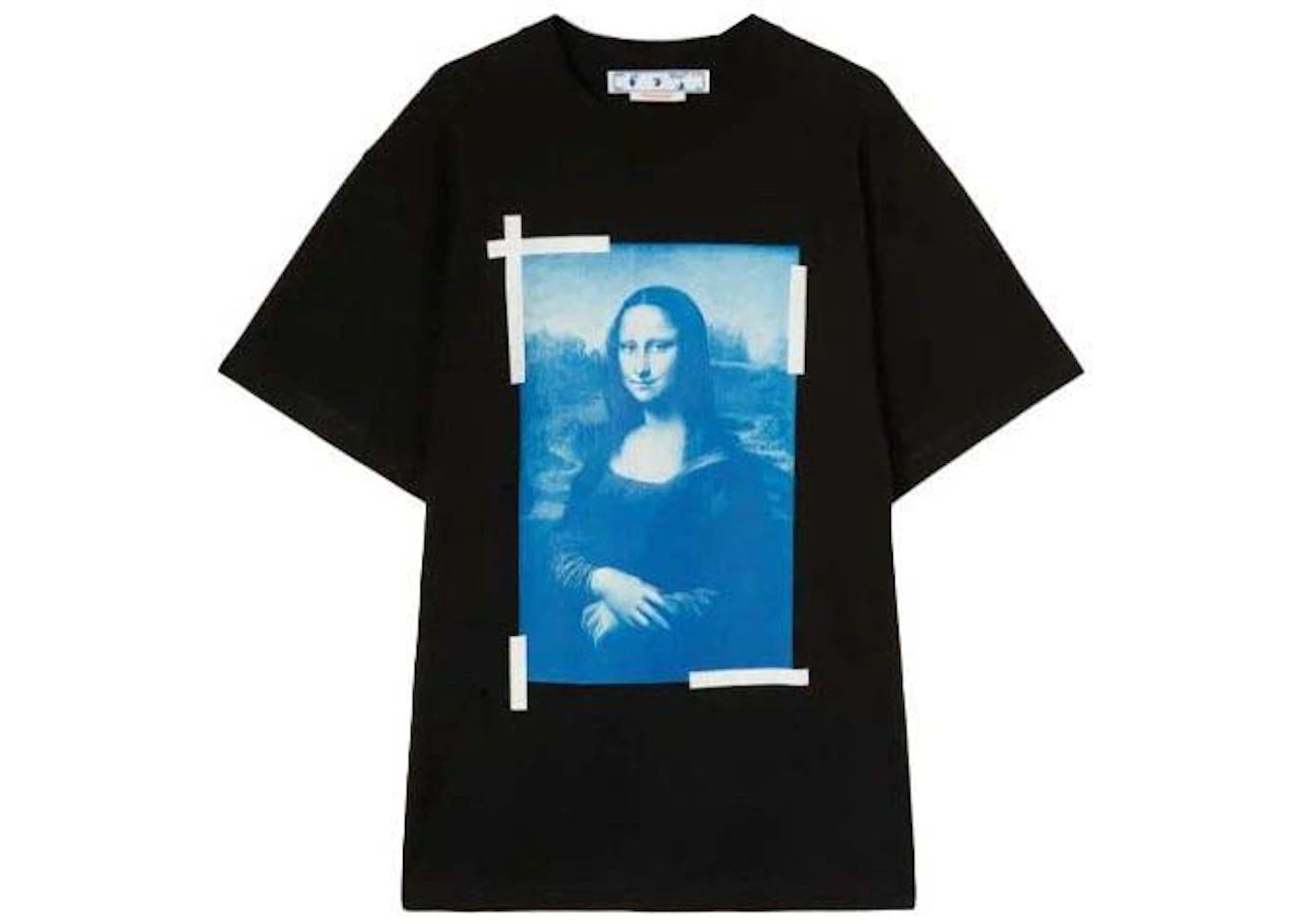 OFF-WHITE Monalisa Over S/S Tee Black/Blue