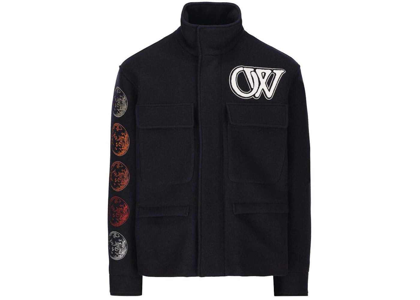 OFF-WHITE Moon Phase Varsity Jacket Sierra Leone