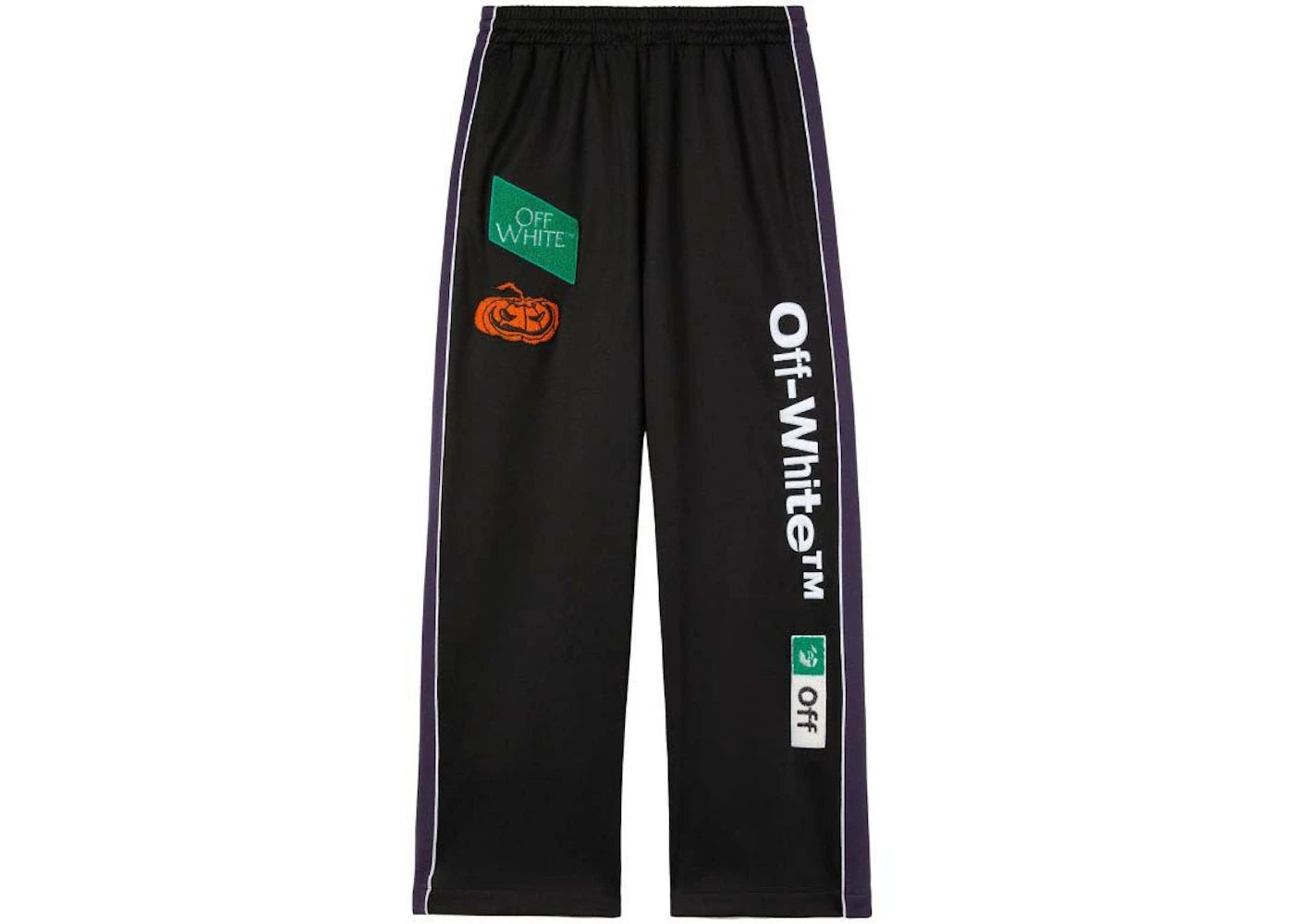 OFF-WHITE Multilogo Skate Trackpant Black/White