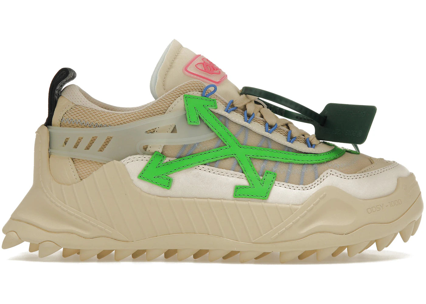 Off-White Odsy-1000 Beige Green