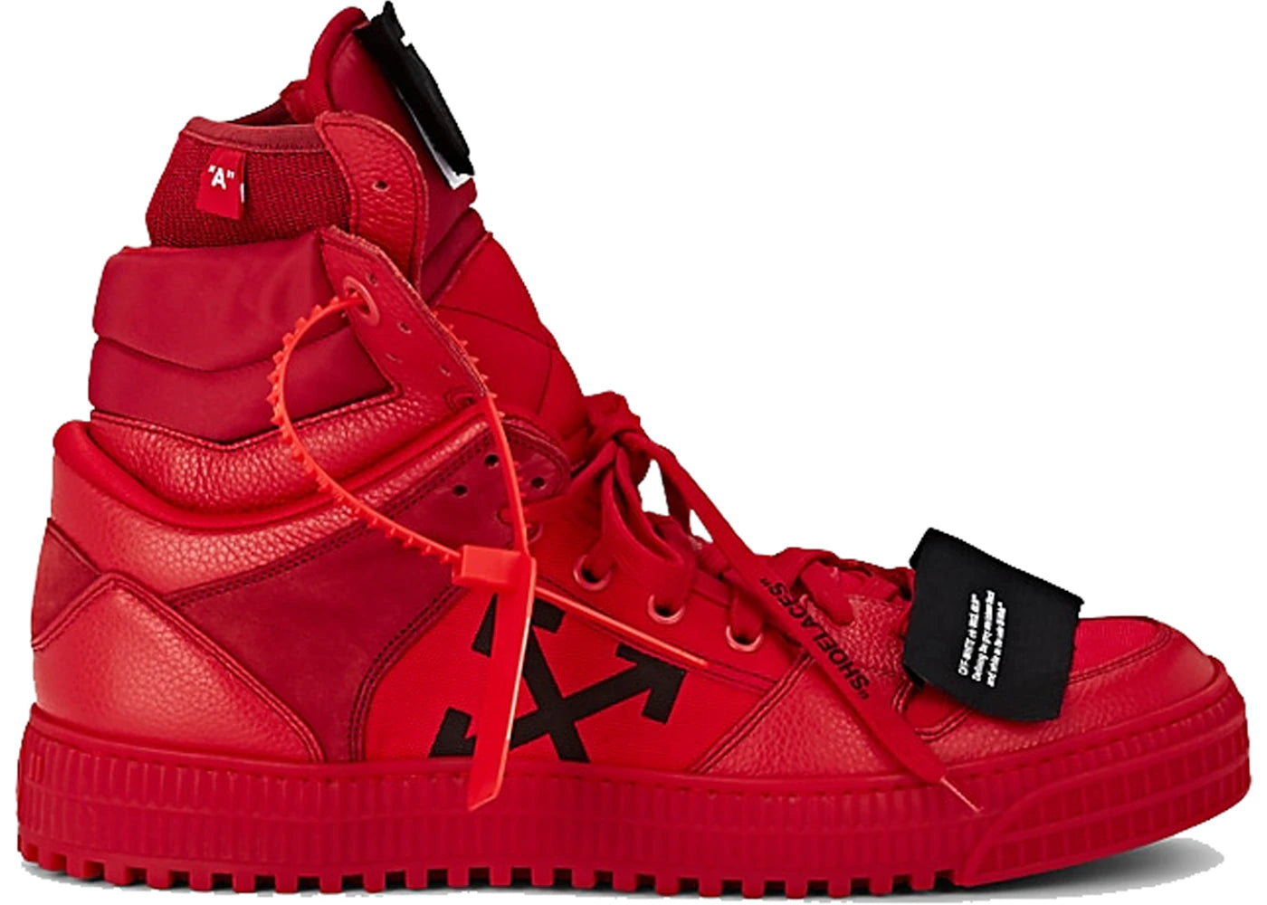 OFF-WHITE Off Court High Red