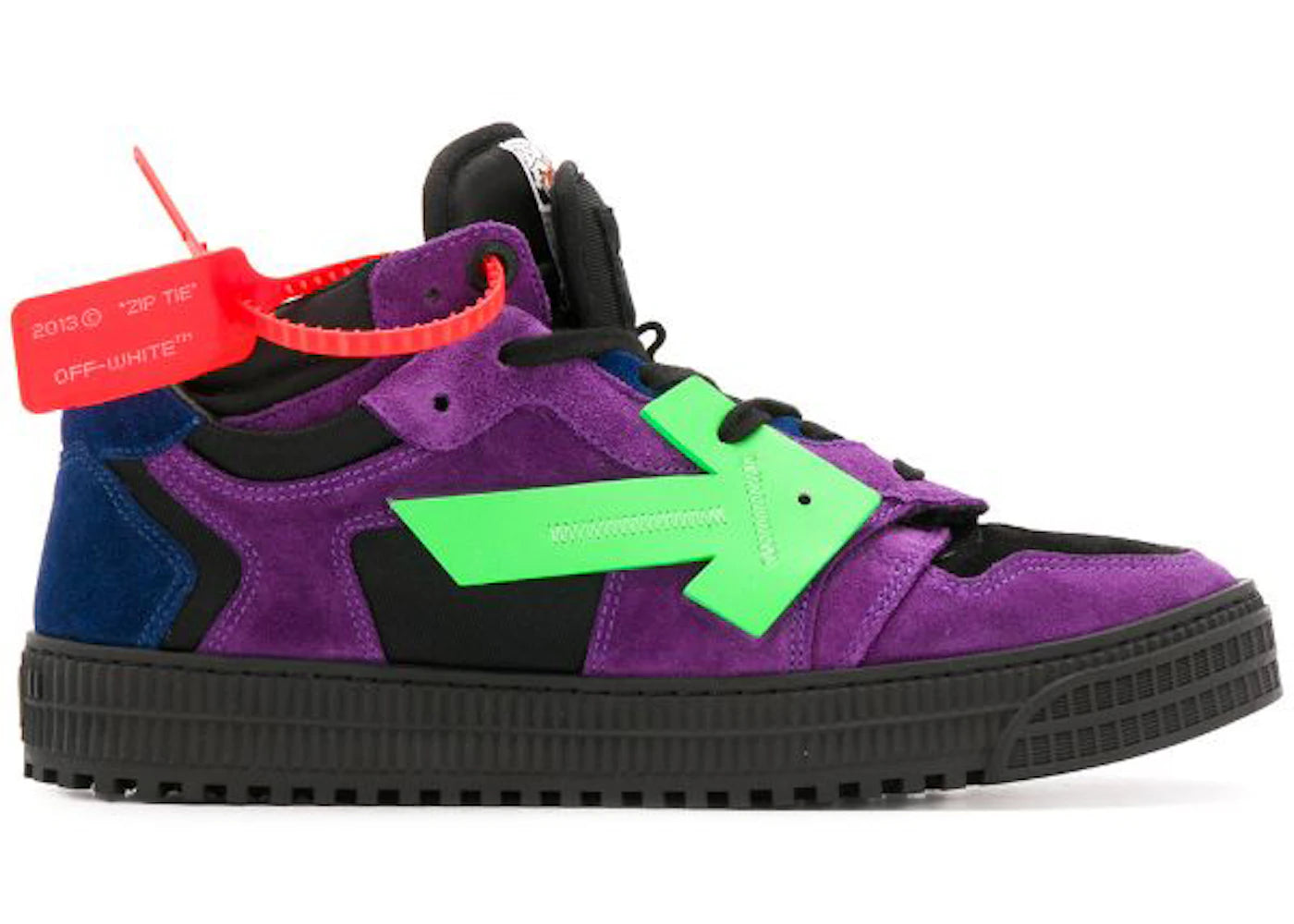 Off-White Off Court Low Top Purple Green