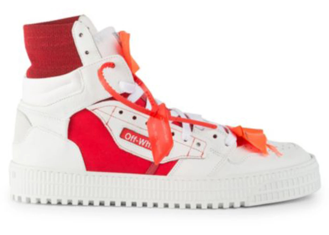 OFF-WHITE Off-Court White Red