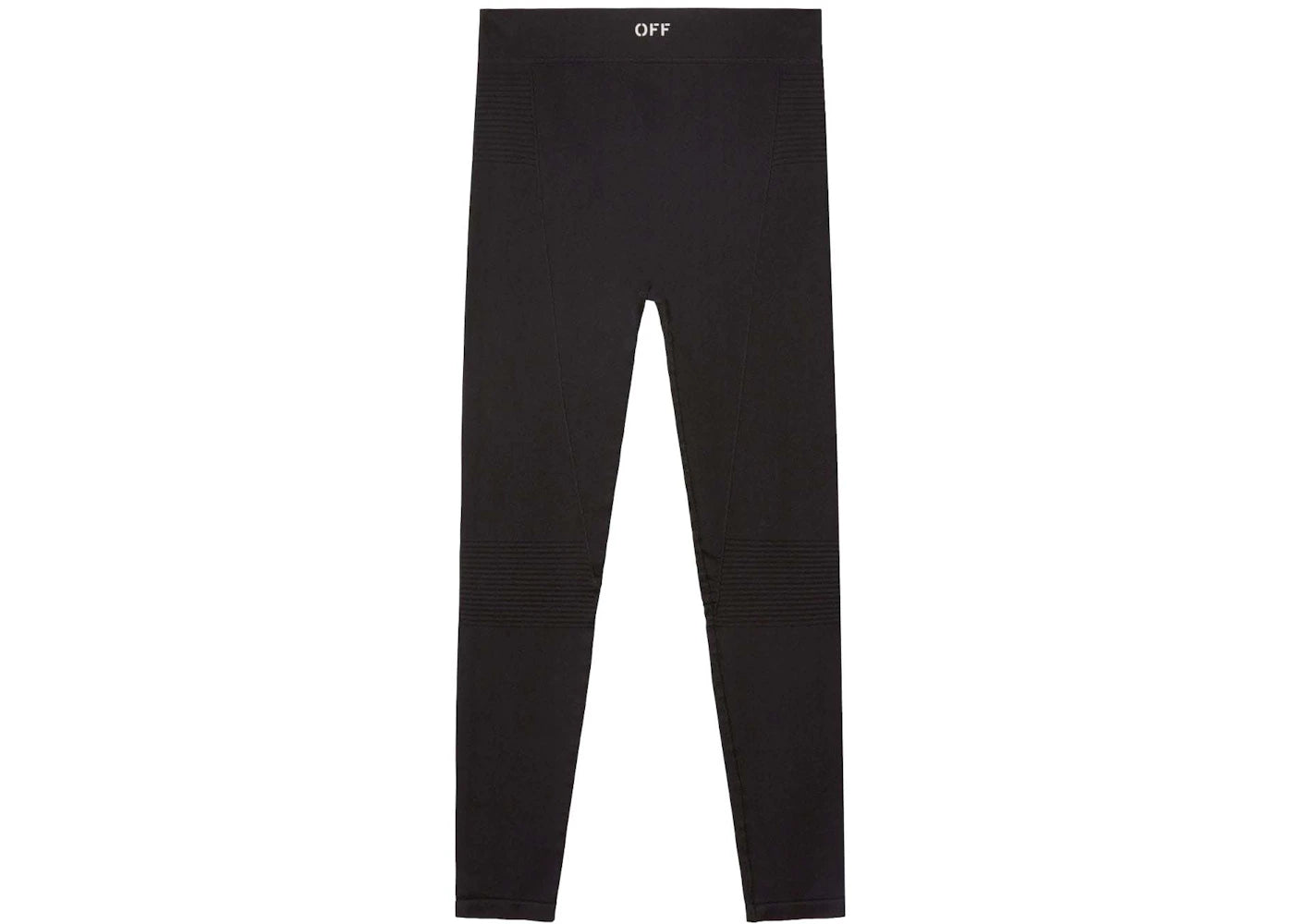 OFF-WHITE Off-Stamp Leggings Black