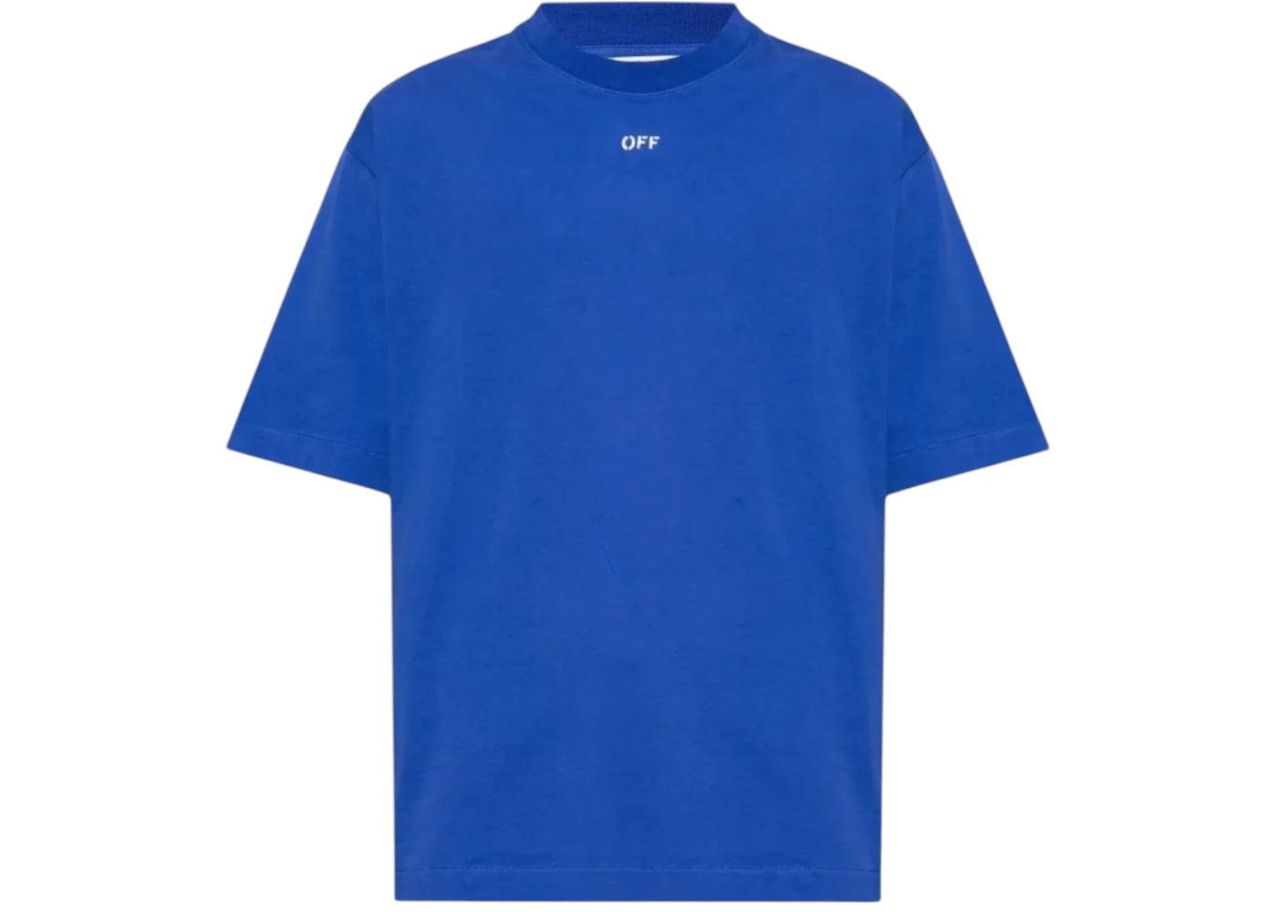 OFF-WHITE Off Stamp Logo Skate Fit T-shirt Dark Blue