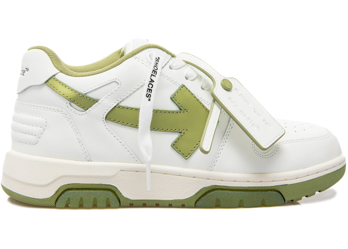 Off-White Out Of Office Calf Leather White Sage