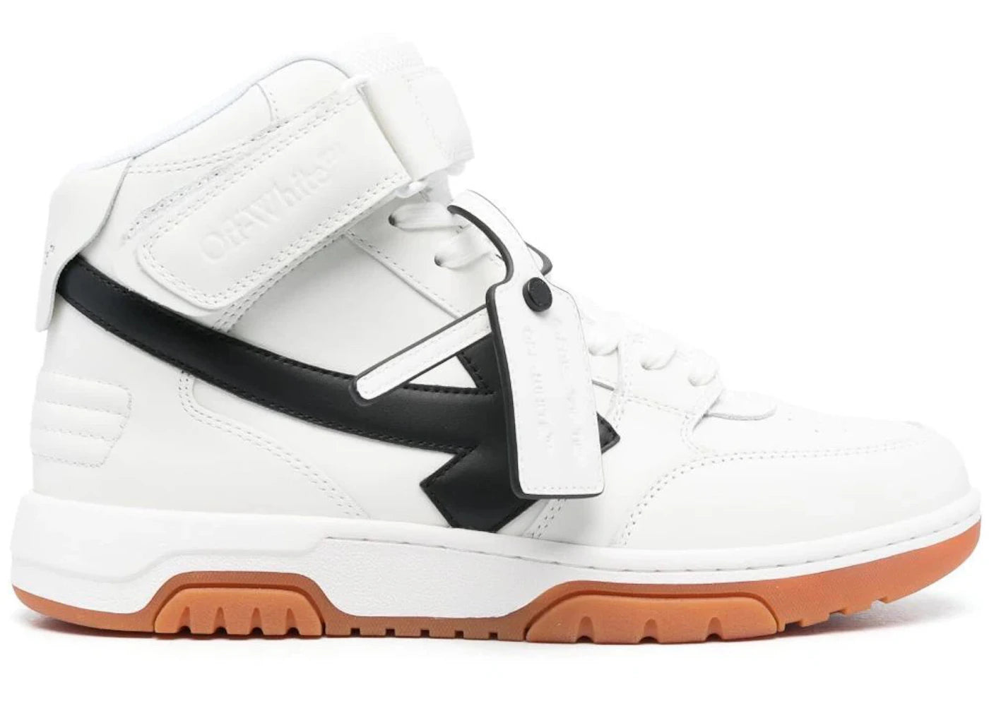 Off-White Out Of Office Mid Top White Black Gum