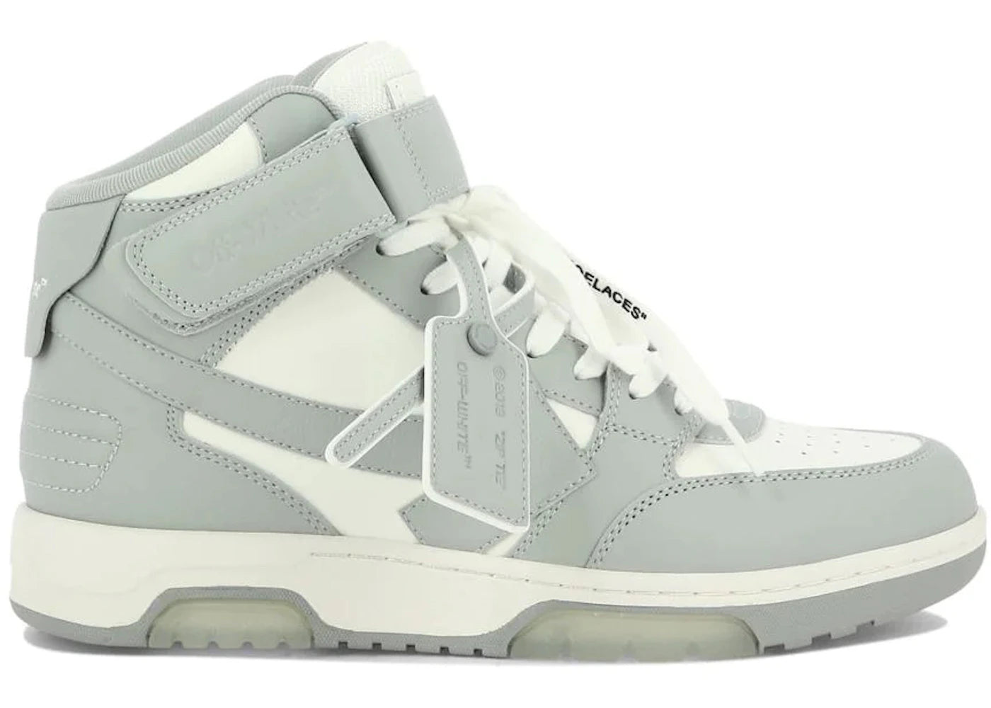 Off-White Out Of Office Mid Top White Grey