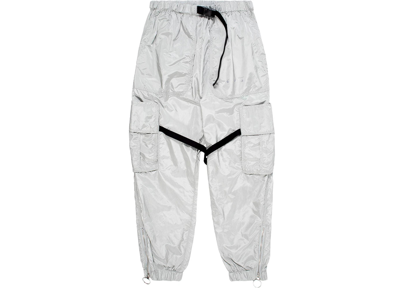 OFF-WHITE Parachute Cargo Pants Limeston