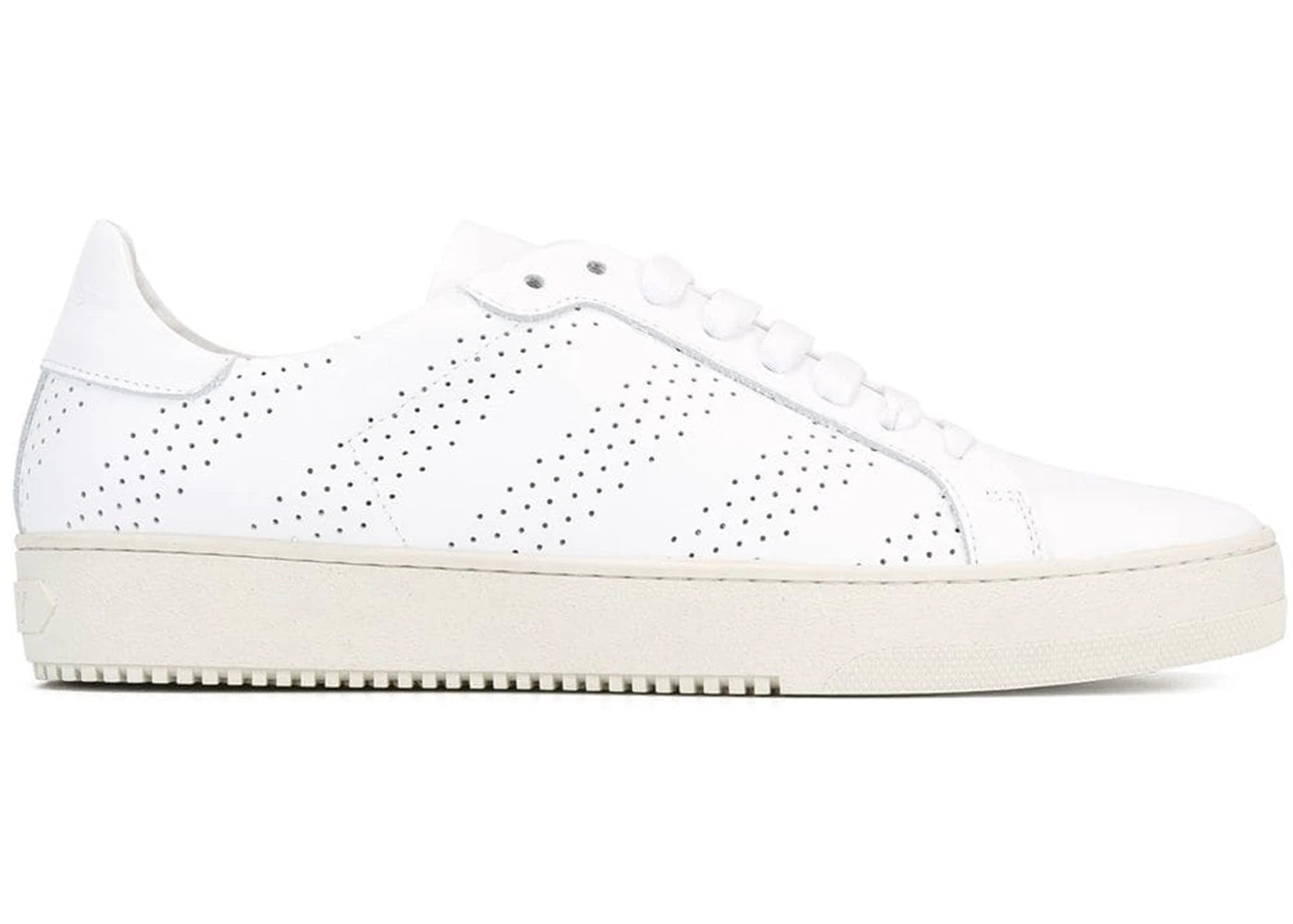 OFF-WHITE Perforated Low Top White Ice Gray (Women's)