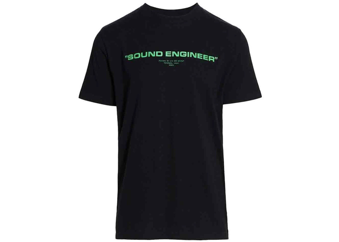 OFF-WHITE Pioneer Crewneck T-shirt Black