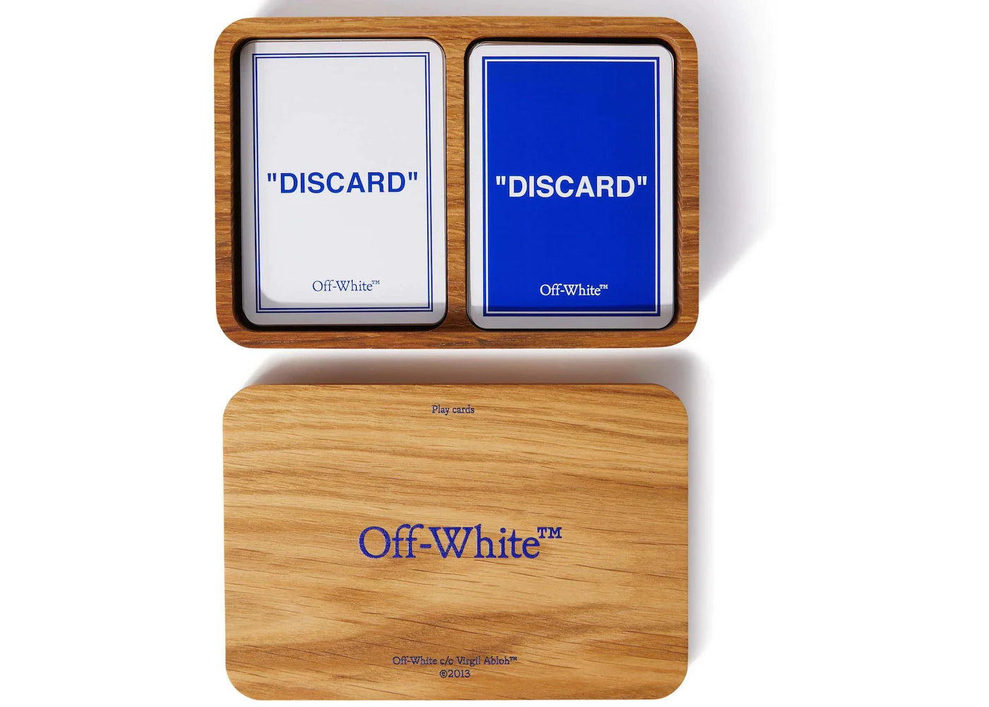 OFF-WHITE Playing Card Set Box