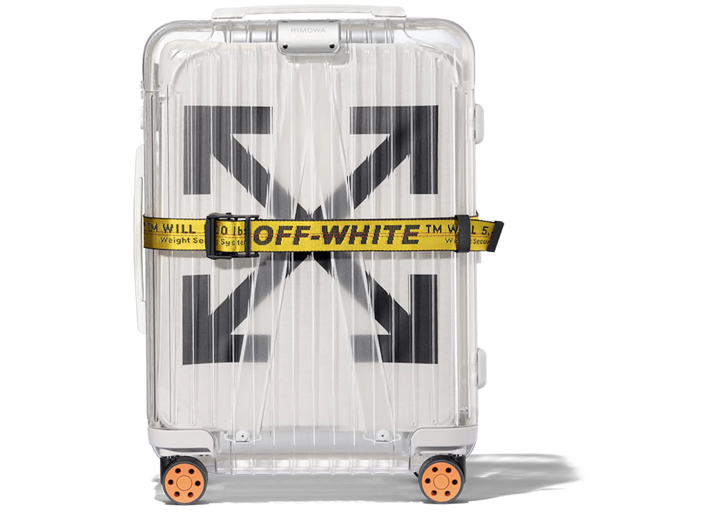 OFF-WHITE Rimowa See Through 47L Case White