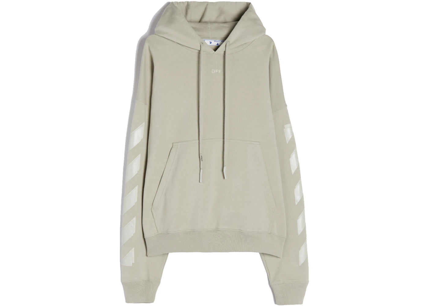 OFF-WHITE Rubber Arrows Hoodie Beige/Beige