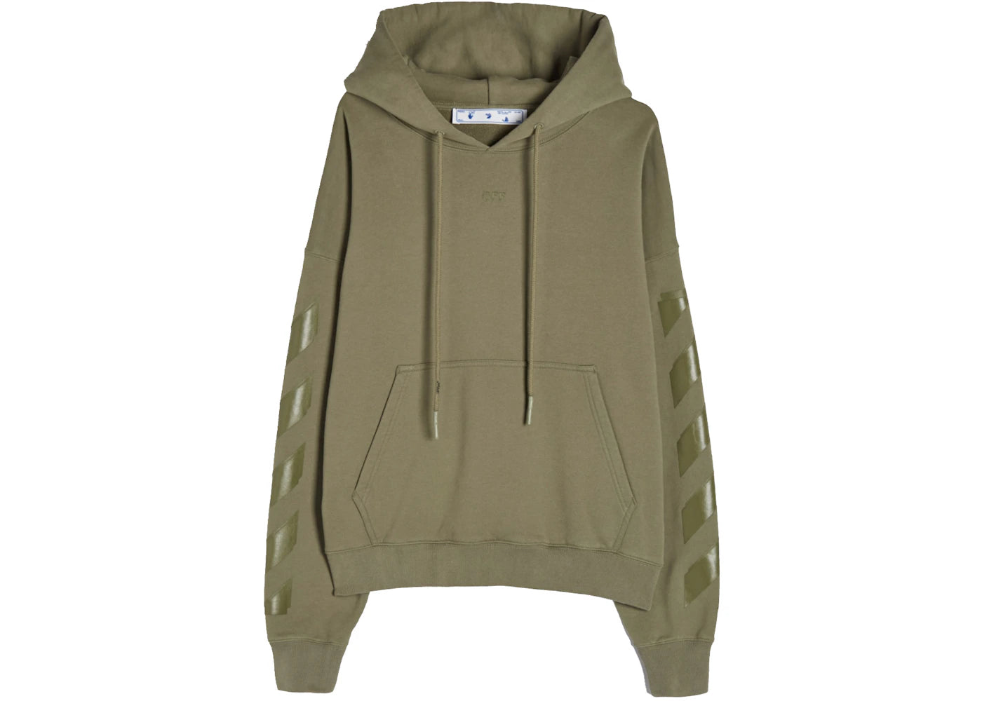 OFF-WHITE Rubber Arrows Hoodie Green