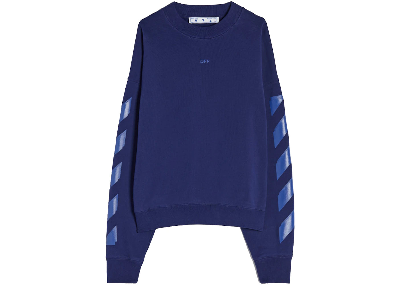 OFF-WHITE Rubber Arrows Sweatshirt Blue/Light Blue