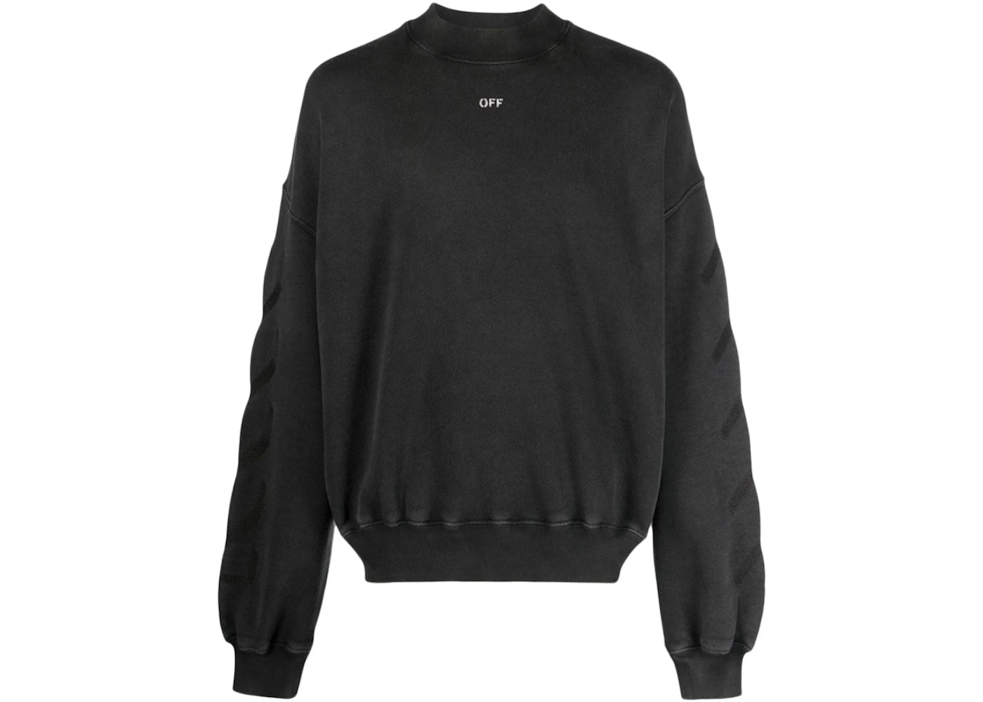 OFF-WHITE S.Matthew Cotton Sweatshirt Black