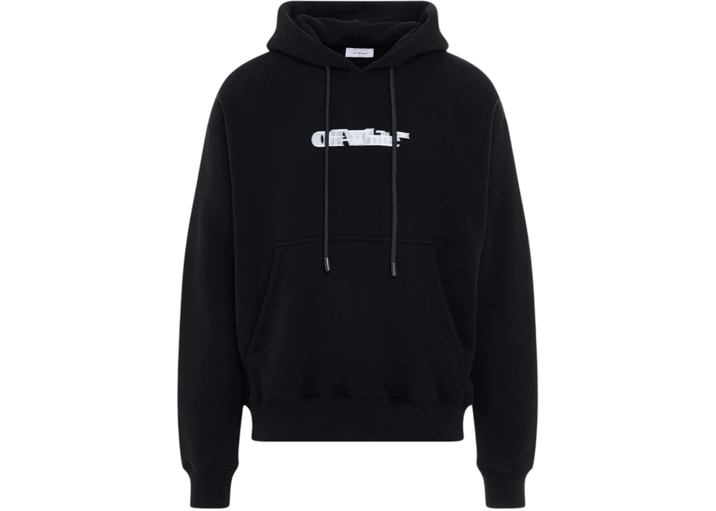 OFF-WHITE Sliding Book Hoodie Black