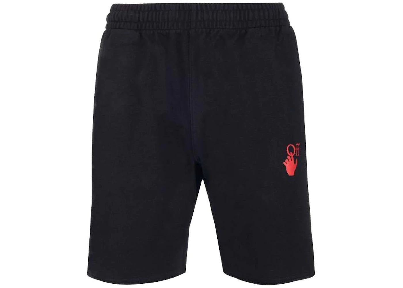 OFF-WHITE Starred Arrow Sweatshorts Black/Red