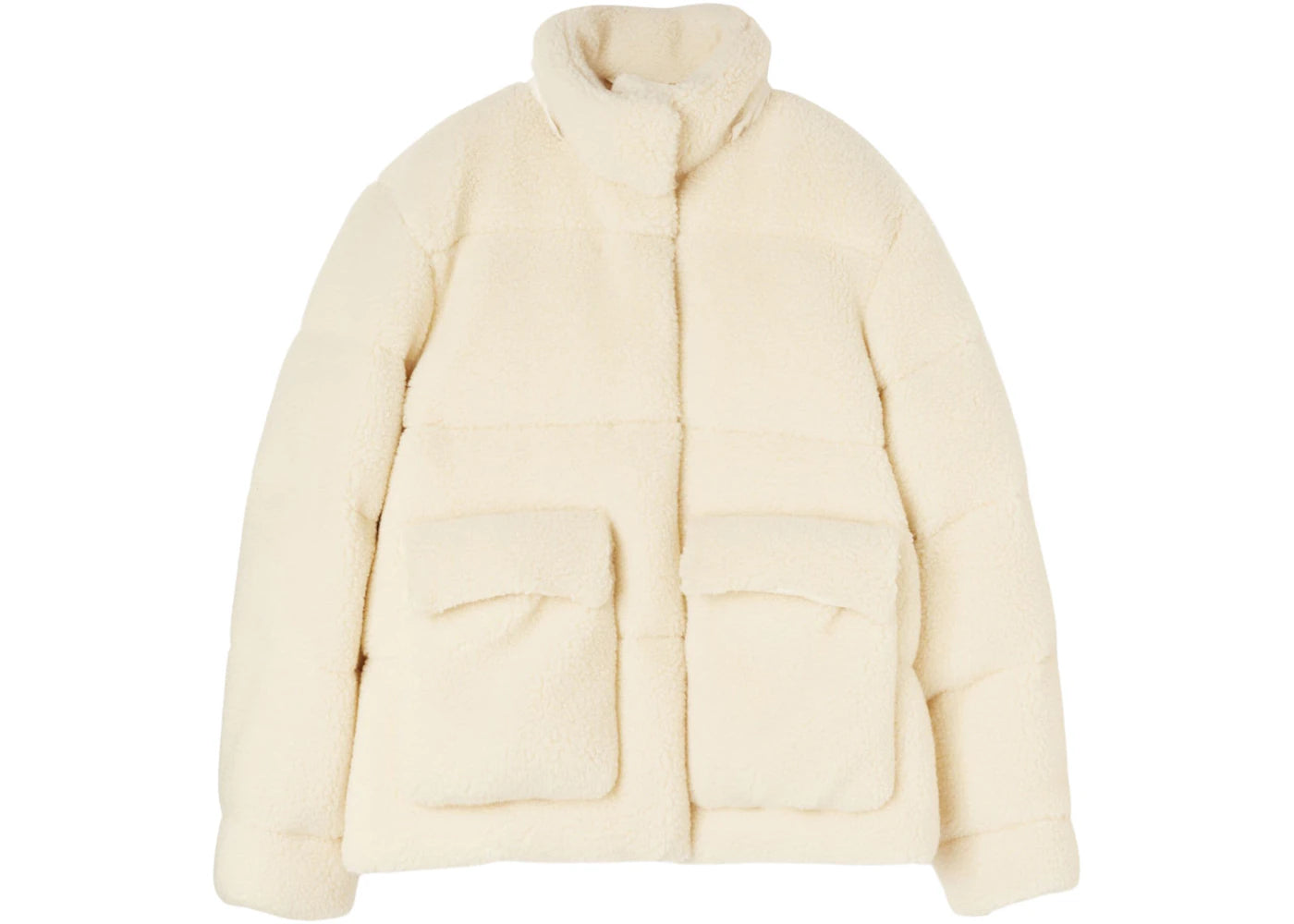 OFF-WHITE Teddy Arrow Over Puffer White